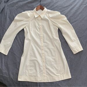 8us ❣️ COS mini cream dress